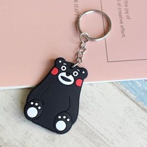 💗 Cute Bear Keychain soft PVC Great gift! NEW